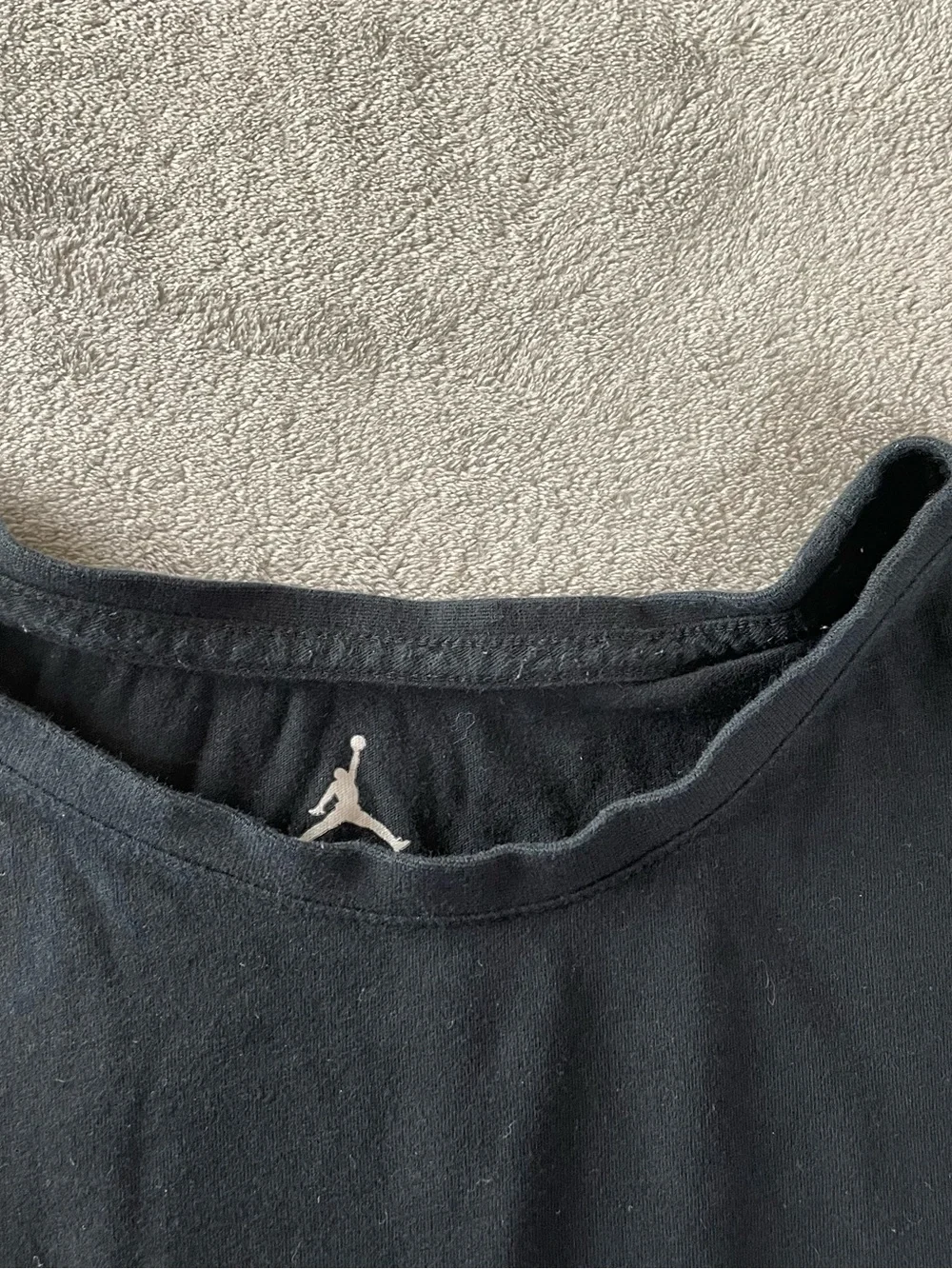 Nike Air Jordan Men's 3XL Black Short Sleeve T Shirt 801062-010 100% Cotton